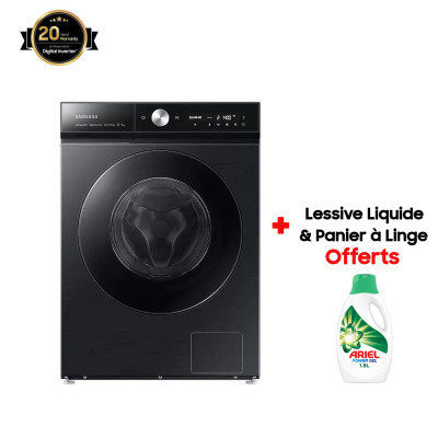 Lavante-séchante Bespoke AI EcoBubble 11 kg -Noir-  WW11D7B85GBM