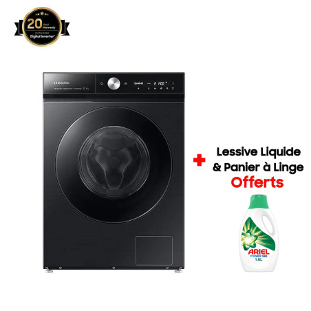 Lavante-séchante Bespoke AI EcoBubble 11 kg -Noir- WW11D7B85GBM