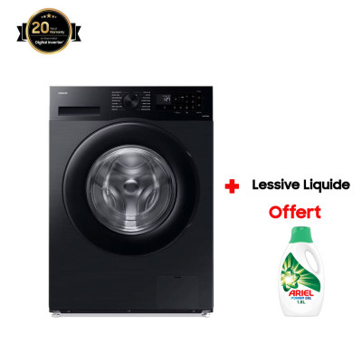 Machine à laver Samsung 9Kg avec intelligence artificielle - WW90CG0EDABAS