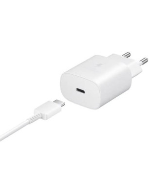 Chargeur ultra rapide 25W (avec câble) Blanc