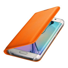 Étui porte-carte (polyuréthane) pour GS6 edge orange