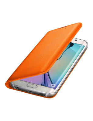 Étui porte-carte (polyuréthane) pour GS6 edge orange