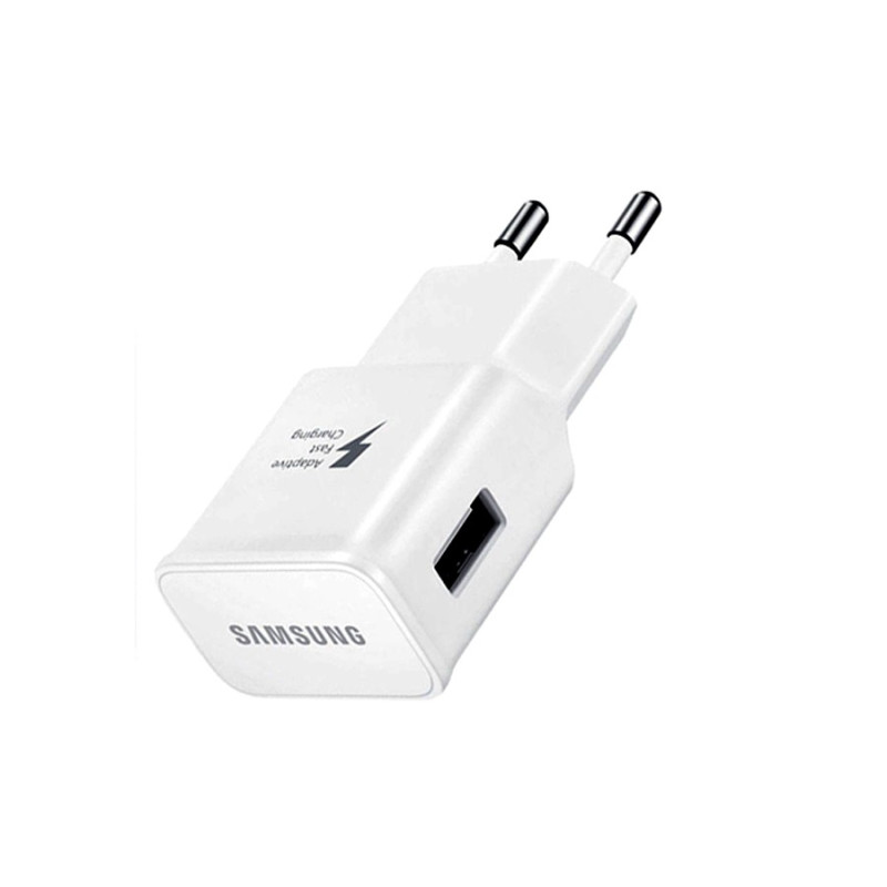 Chargeur Secteur 2A rapide Blanc