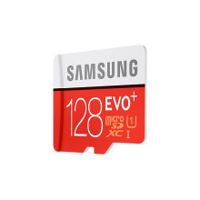 Carte microSD EVO Plus 128 Go Couleur Blanc