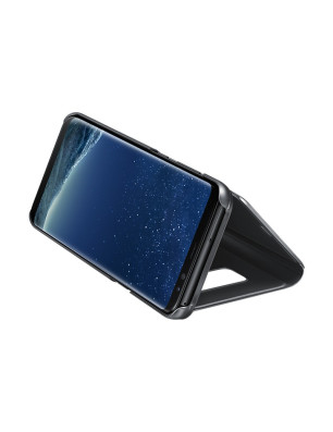 Étui Clear View Fonction Stand Galaxy S8+