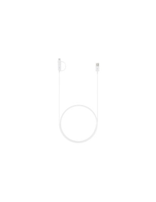 Câble de charge 'combo' USB vers USB-C et Micro USB
