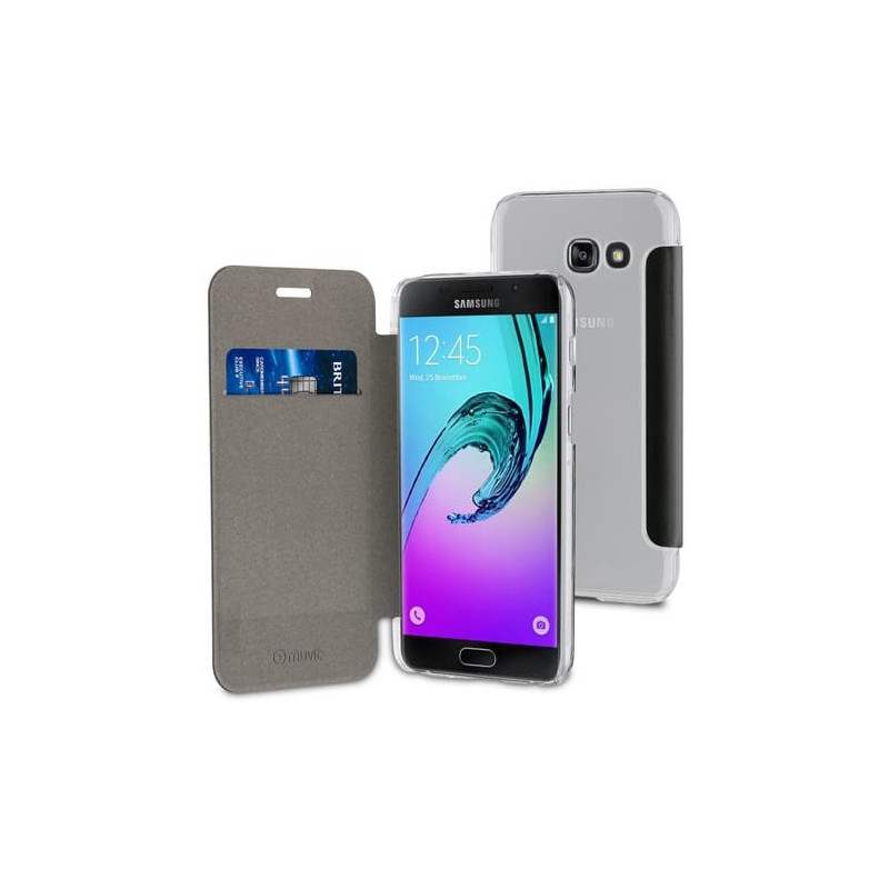 Muvit Etui Folio Case Noir Pour Samsung Galaxy A5 2017