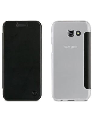 Muvit Etui Folio Case Noir Pour Samsung Galaxy A5 2017