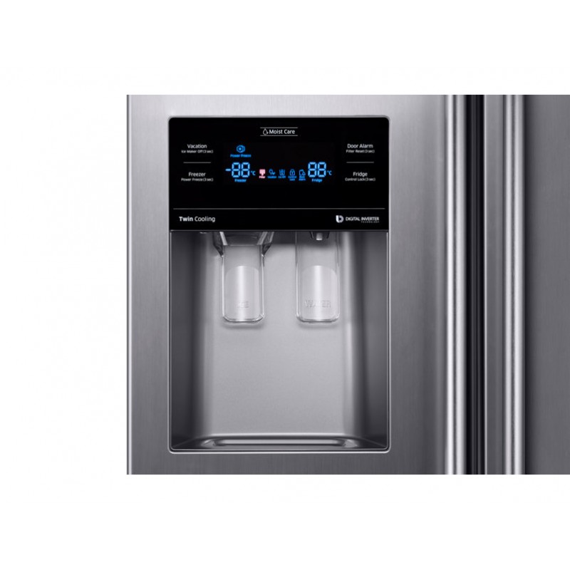 Réfrigérateur RS53 side by side, capacité 533L, P120kg