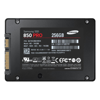 Samsung disque dur interne SSD 850 PRO   256 Go