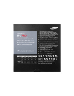 SAMSUNG SSD 850 PRO   256 Go