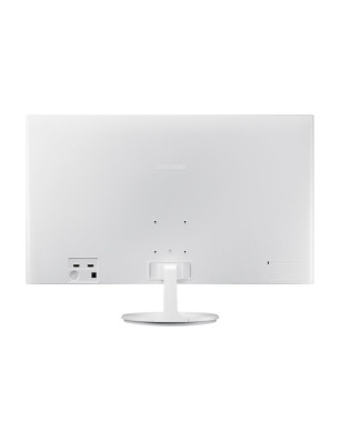 Moniteur blanc HD de 32" au design ultra-mince