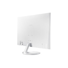 Moniteur blanc HD de 32" au design ultra-mince