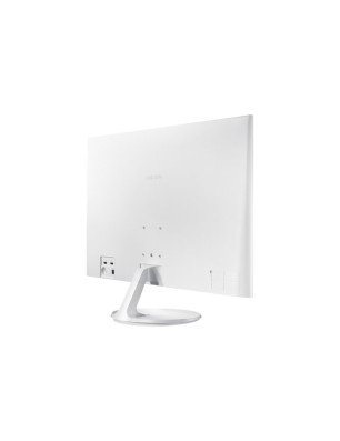 Moniteur blanc HD de 32" au design ultra-mince