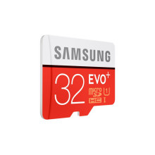 Carte microSD EVO Plus 32 Go Couleur Blanc