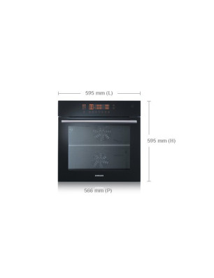 Four encastrable pyrolyse Multi Twin Convection