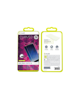 Super Film muvit, Curved, Verre Trempé Galaxy Note 8