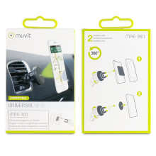 Muvit Support voiture Mag 360