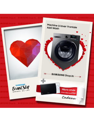 Pack Saint - Valentin : Machine à laver AddWash + Micro-ondes offert