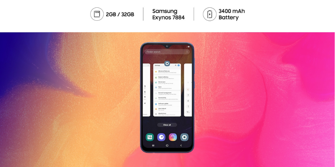 Samsung One UI Galaxy A50