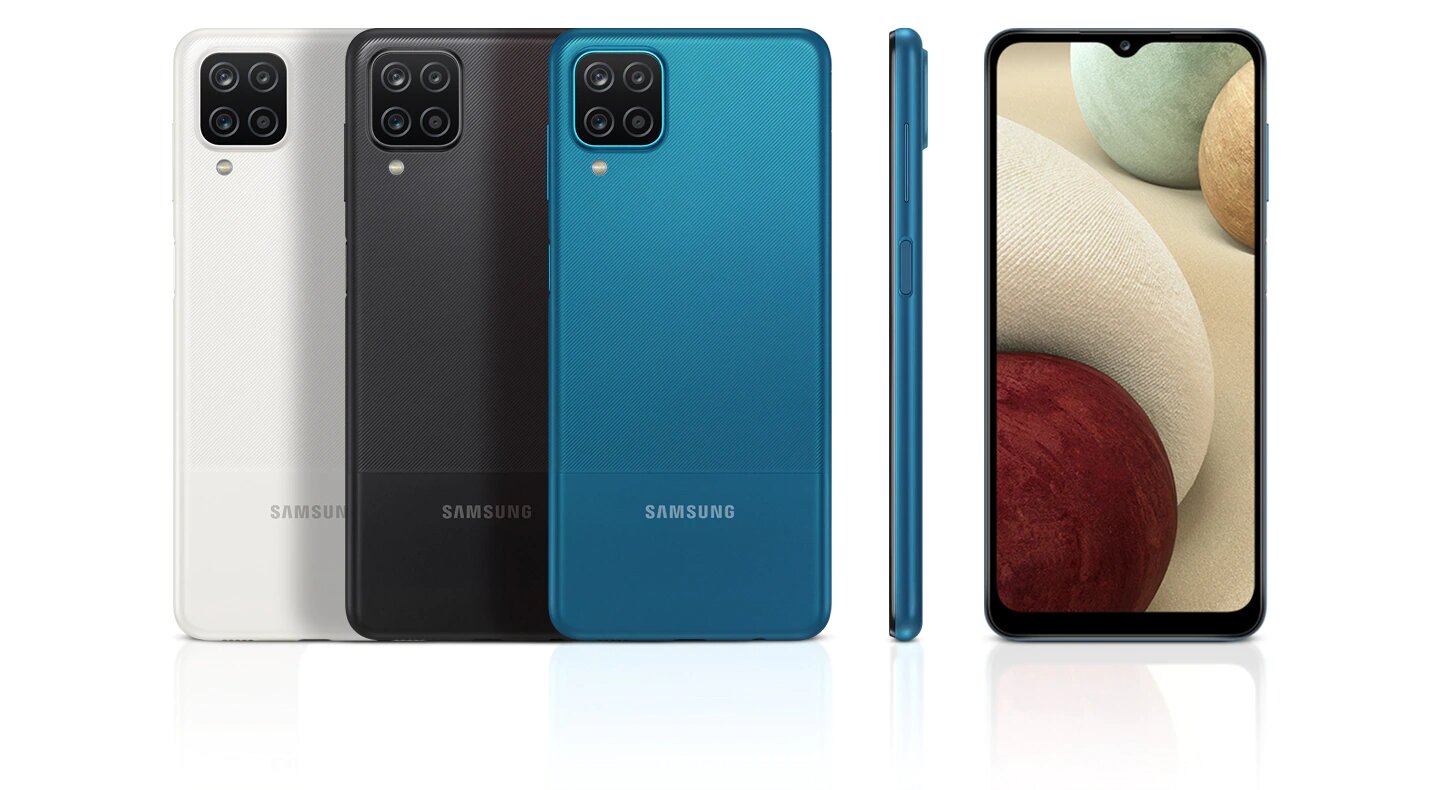 samsung a12 design épuré