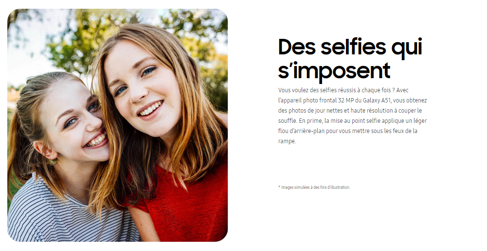 des selfies qui s'imposent