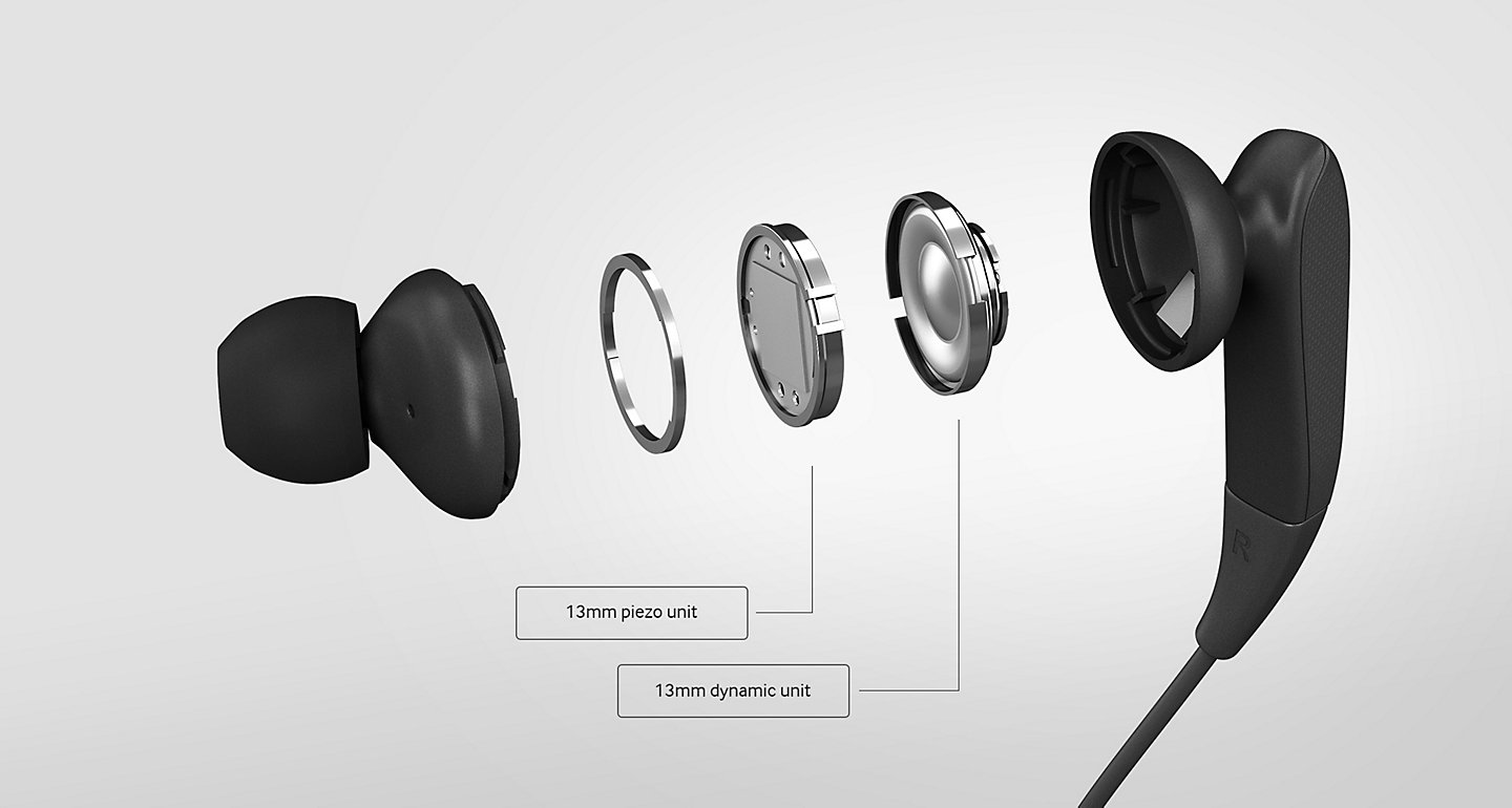 Noir Samsung Level U PRO Écouteurs Intra-Auriculaires  Bluetooth 