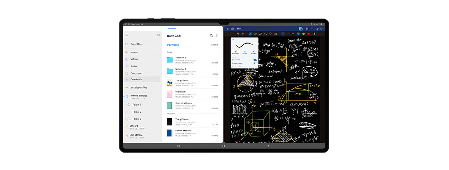 Galaxy Tab S9 Couleur Noir